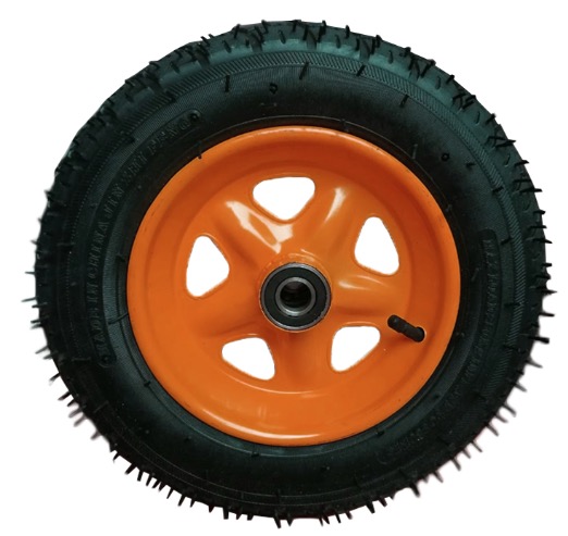 Reducere 52% – Roata roaba 350-8 cu rulment SPITE portocalie, MX277 1 Roata roaba 350-8 cu rulment SPITE portocalie