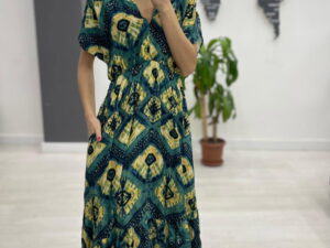 Rochie midi din bumbac