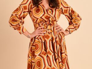Rochie scurta cu imprimeu Atmosphere