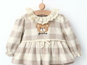 Rochita stil Body Ursulet model crem