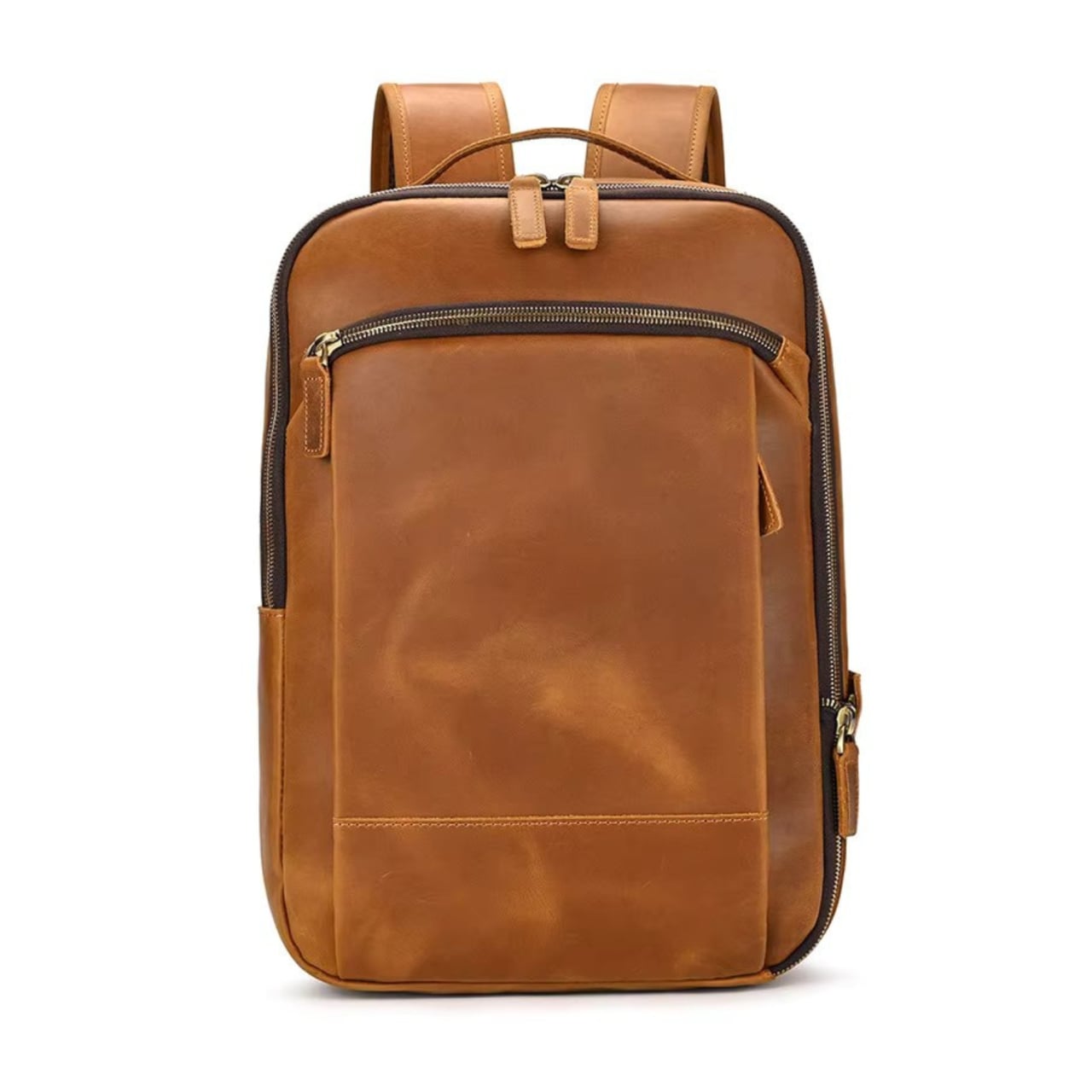 Reducere 63% – Rucsac pentru barbati, Orion GT3322, piele naturala, Cognac 1 Rucsac pentru barbati