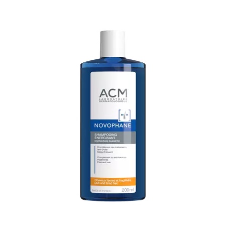 Reducere 19% – Sampon energizant pentru par fragil Novophane, 200 ml, ACM 1 Sampon energizant pentru par fragil Novophane