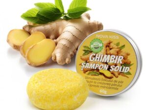 Sampon cu Ghimbir Organic Impotriva Caderii Parului