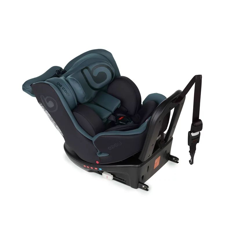 Reducere 54% – Scaun auto, Be Cool, Easy I-Size, Rotire 360 grade, 40 - 150 cm, 0 - 36 kg, Cu Isofix si Centura Top Tether, Conform cu standardul european de securitate ECE R129, Be Petrol 1 Scaun auto