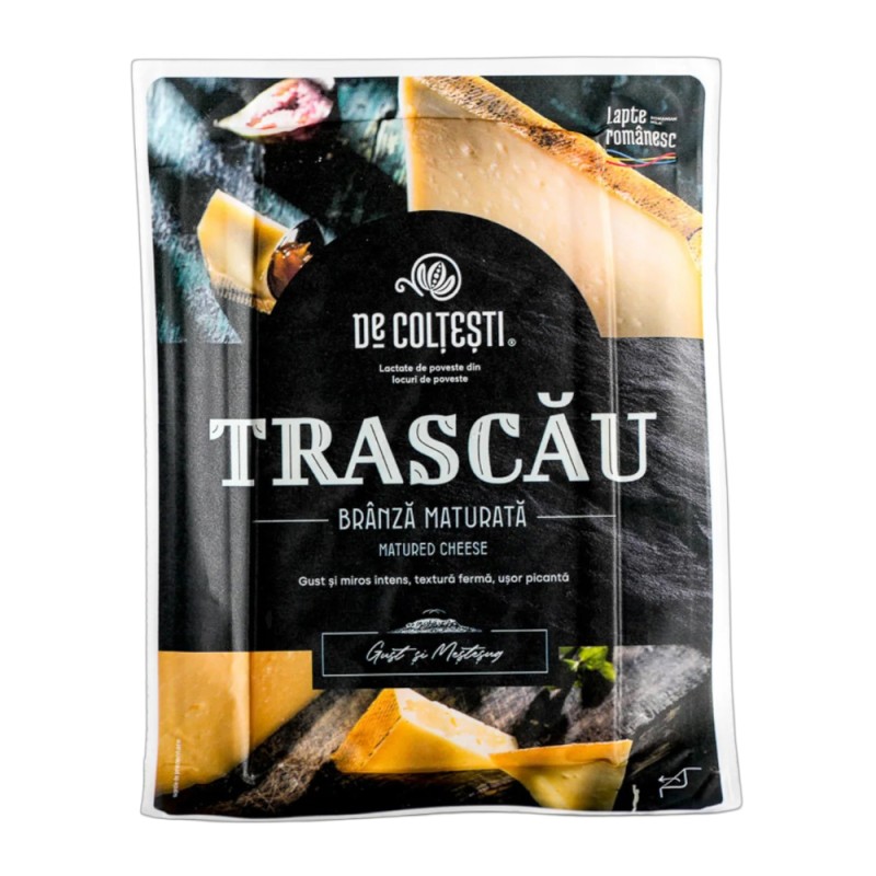 Reducere 18% – Set 2 x Branza Maturata Trascau, De Coltesti, 200 g 1 Set 2 x Branza Maturata Trascau