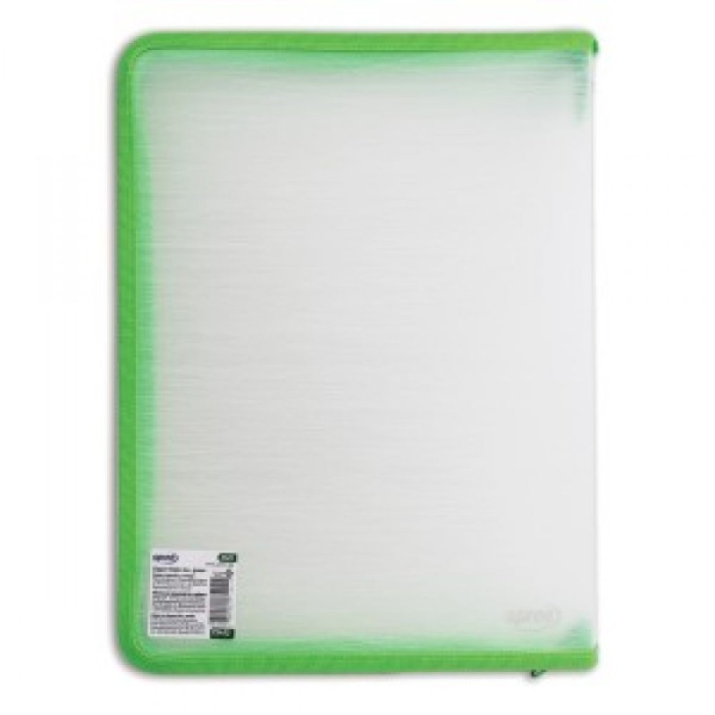Reducere 18% – Set 2 x Mapa cu Fermoar, Verde, 25 x 33 x 3 cm, A4 1 Set 2 x Mapa cu Fermoar