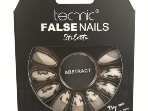 Set 24 Unghii False cu adeziv inclus Technic False Nails