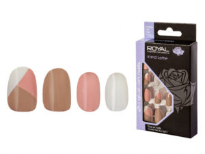 Set 24 Unghii False ROYAL Glue-On Nail Tips