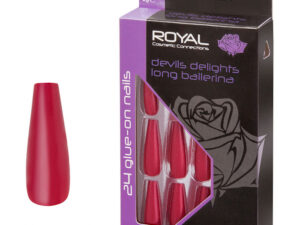 Set 24 Unghii False ROYAL Glue-On Nail Tips