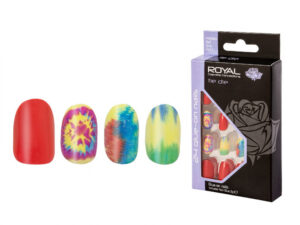 Set 24 Unghii False ROYAL Glue-On Nail Tips