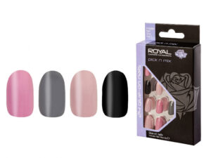 Set 24 Unghii False ROYAL Glue-On Nail Tips