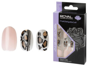 Set 24 Unghii False ROYAL Glue-On Nail Tips