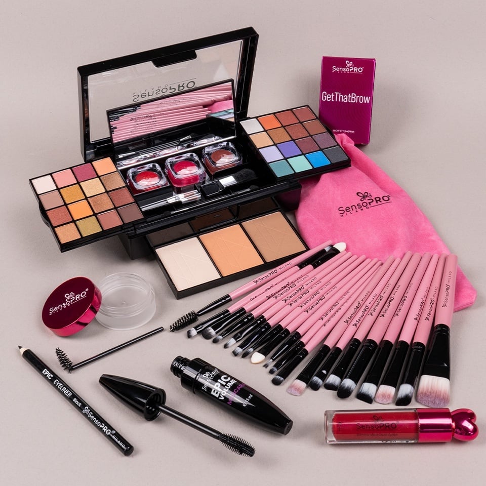 Reducere 50% – Set Machiaj Diva Beauty Box SensoPRO Milano + CADOURI 2 Reducere 50% – Set Machiaj Diva Beauty Box SensoPRO Milano + CADOURI - imagine 2