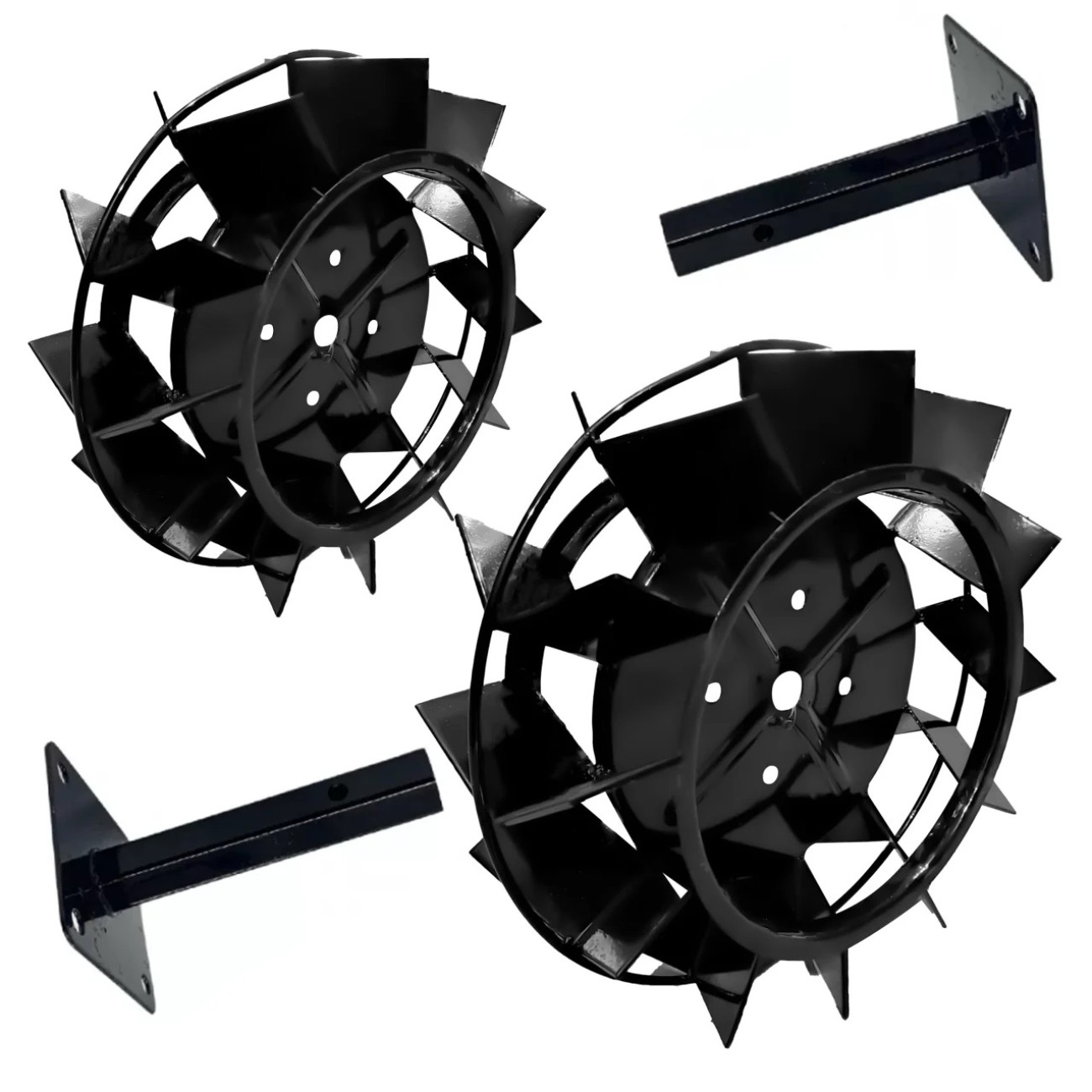 Reducere 20% – Set roti metalice 400-180 cu manicot, 23 de axe, Elefant 1 Set roti metalice 400-180 cu manicot
