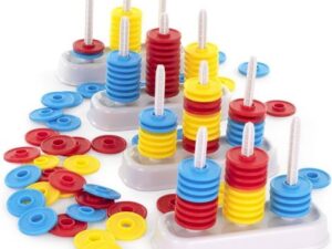 Set STEM de 4 numaratori cu cate 30 jetoane colorate