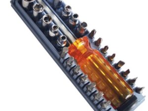 Set 28 piese Surubelnita MultiHead GQ 220 cu Biti si Tubulare Portocaliu