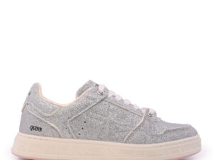 Sneakers femei Premiata QiunnD argintii din piele naturală 1698DP6946AG