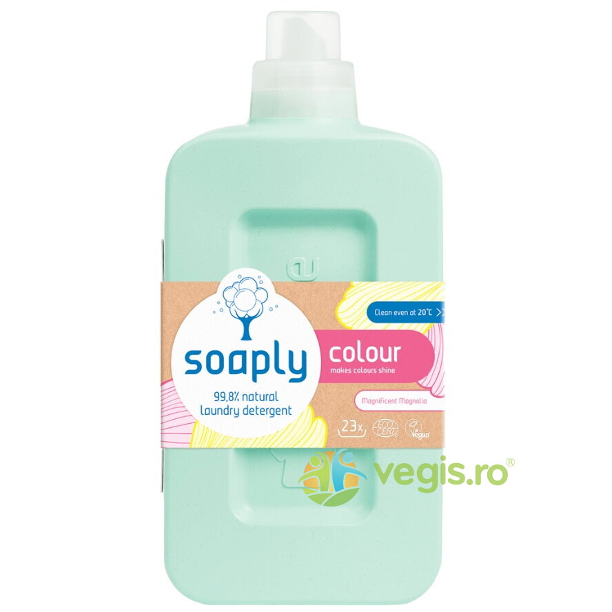 Reducere 20% – Detergent pentru Rufe Colorate cu Parfum de Magnolie 1L 1 Detergent pentru Rufe Colorate cu Parfum de Magnolie 1L