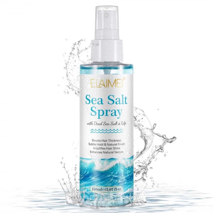 Reducere 24% – Spray premium de Par pentru Volum, Crearea Buclelor, cu Sare de la Marea Moarta, Unisex, Elaimei, 150 ml 1 Spray premium de Par pentru Volum