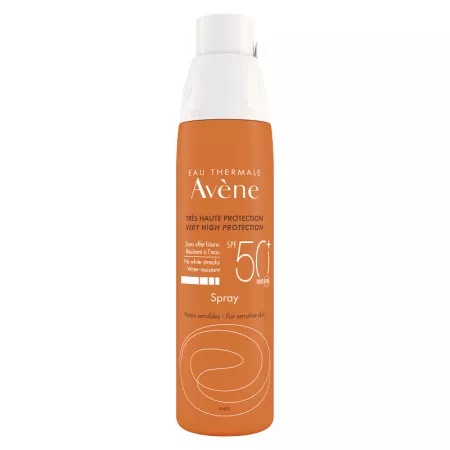 Reducere 50% – Spray protectie solara cu SPF 50+, 200ml, Avene 1 Spray protectie solara cu SPF 50+