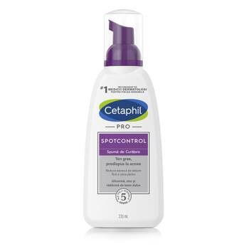 Reducere 18% – Spumă de curățare SpotControl PRO Cetaphil, 235 ml 1 Spumă de curățare SpotControl PRO Cetaphil