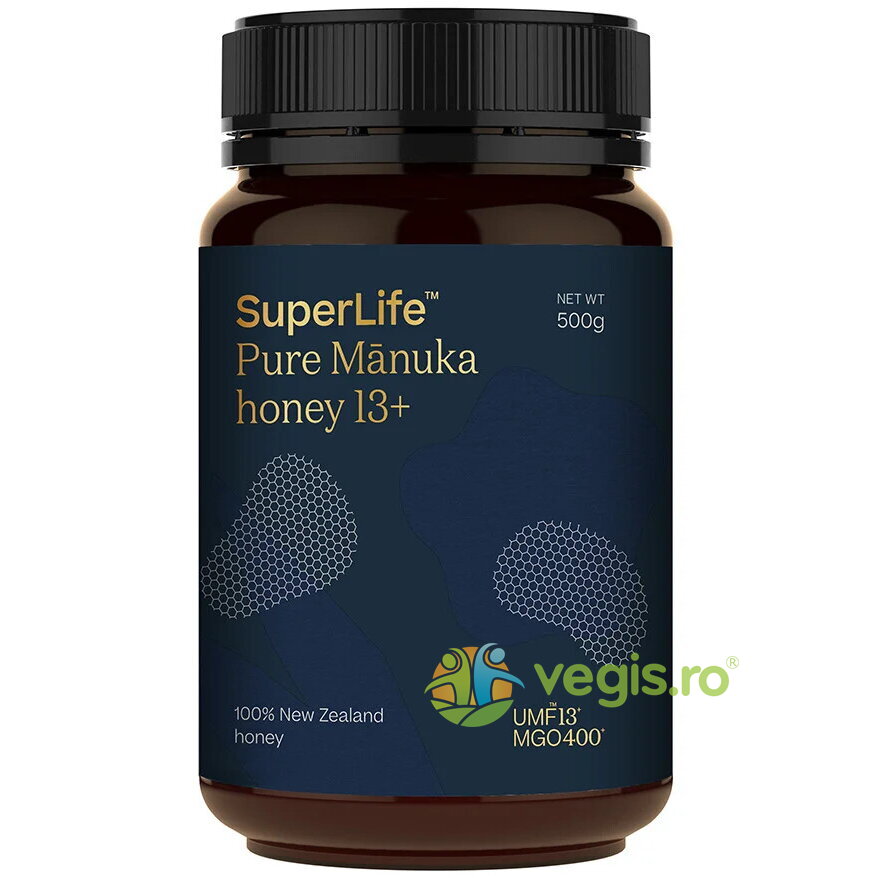 Reducere 15% – Miere de Manuka UMF 13+ (MGO 400+) 500g 1 Miere de Manuka UMF 13+ (MGO 400+) 500g