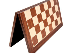 Tabla de sah pliabila - lemn no 6 - mahon - New edition -
