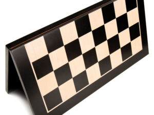 Tabla sah lemn pliabila - inlaid negru artar