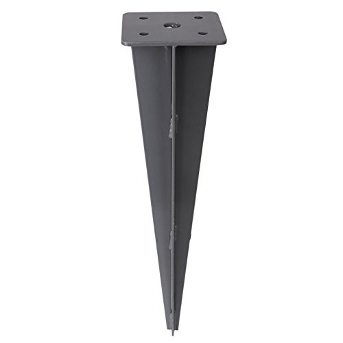 Reducere 25% – Tarus metal, Songmics, Gri, 46x11.5x11.5 cm 2 Songmics