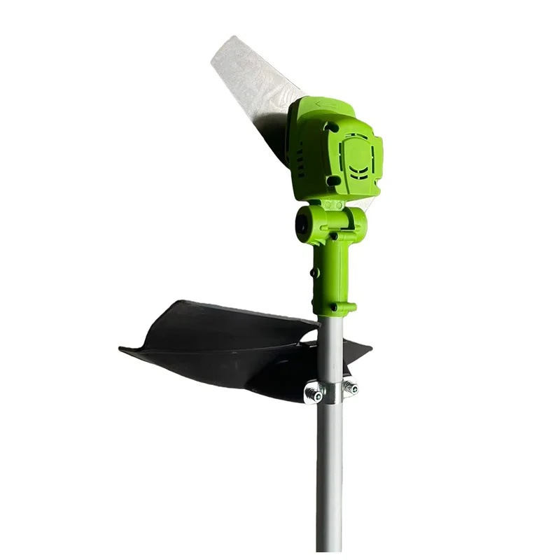 Reducere 26% – Trimmer motocoasa electrica cu 2 acumulatori 48V, accesorii incluse, Campion Professional CMP1826 2 accesorii incluse