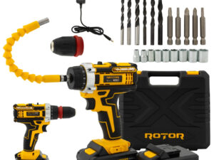 Trusa Autofiletanta pe Acumulator 21V Rotor RCD21 + biti