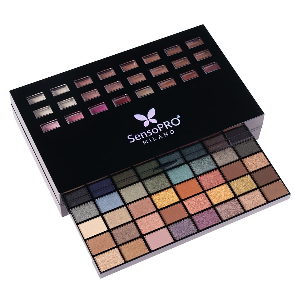 Reducere 61% – Trusa Machiaj Multifunctionala Exclusive Beauty 74 culori, SensoPRO Milano 2 SensoPRO Milano