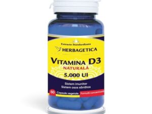 Vitamina D3 Naturală 5000 UI