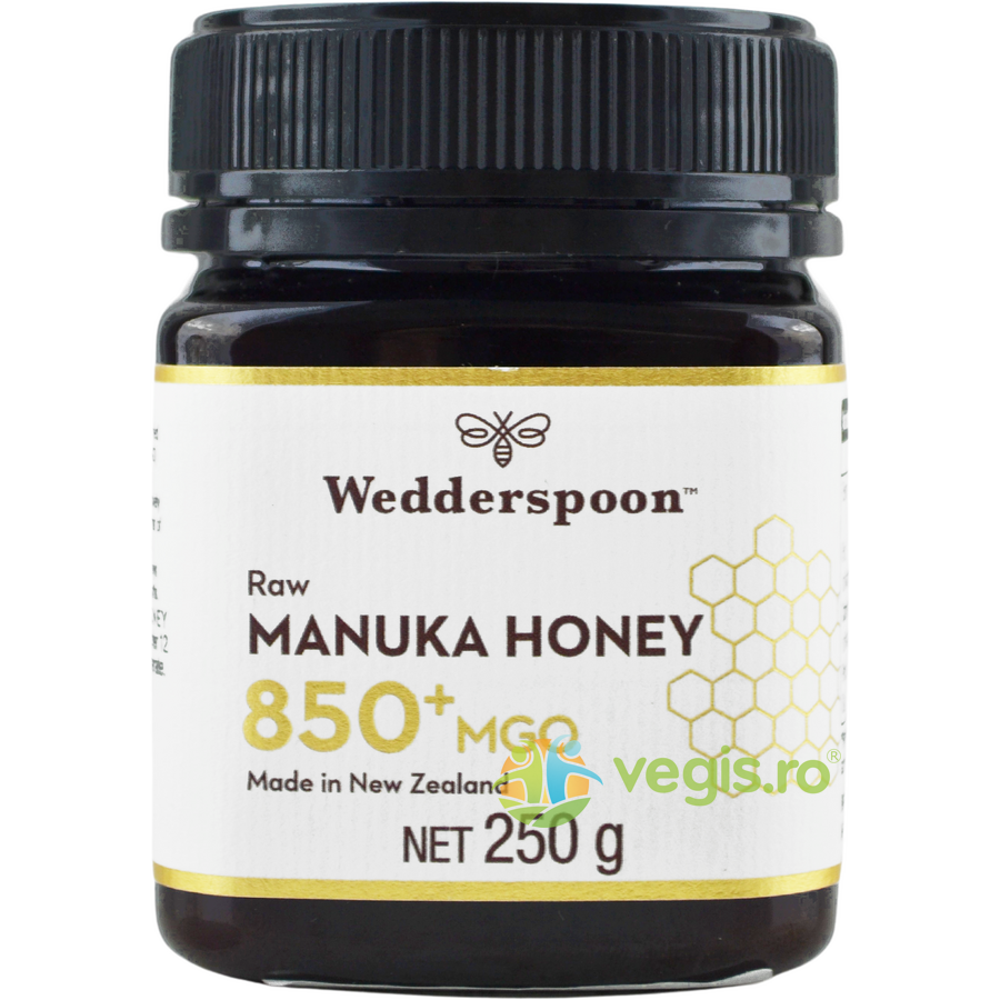 Reducere 10% – Miere de Manuka MGO 850+ RAW 250g 1 Miere de Manuka MGO 850+ RAW 250g